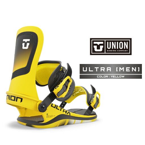 2024-25 UNION ULTRA MEN Yellow ユニオン ウルトラ メンズ イエロー スノーボード ビンディング バインディング メンズ 24-25 2025 日本正規品 2024-25 UNION ULTRA MEN Yellow ユニオン ウルトラ メンズ イエロー スノーボード ビンディング バインディング メンズ 24-25 2025 日本正規品
