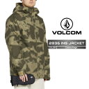 2024-25 VOLCOM 2836 INS JACKET Camouflage ボルコム スノーボード ウェアー ジャケット メンズ 24-25 2025 日本正規品(4)