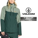 2024-25 VOLCOM BOLT INS JACKET Scarab ボルコム スノーボード ウェアー ジャケット レディース 24-25 2025 日本...