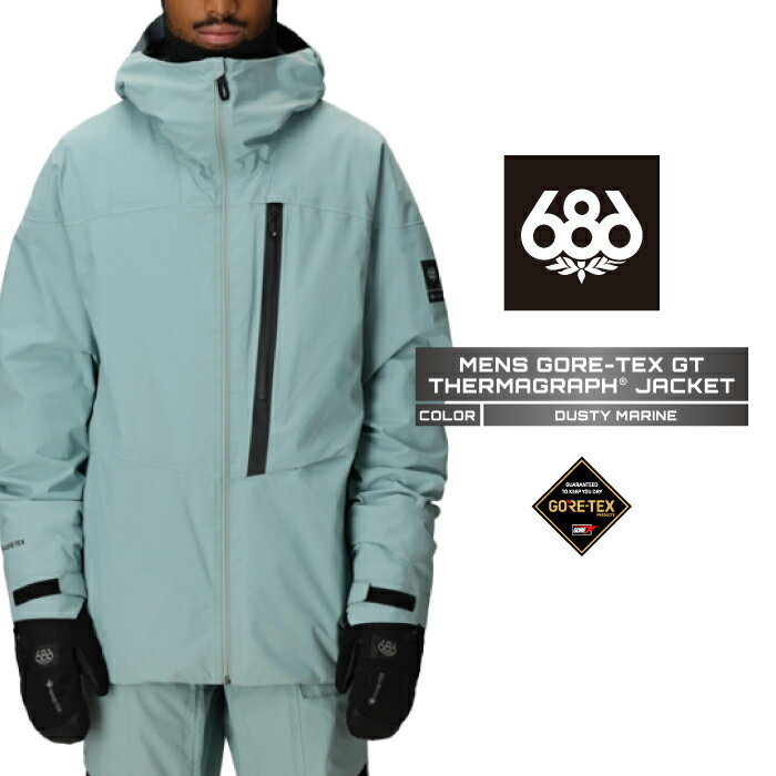 2025-26 686 MENS GORE-TEX GT THERMAGRAPH JACKET Dusty Marine åȥ...