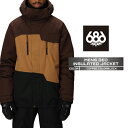 2025-26 686 MENS GEO INSULATED JACKET Coffee Colorblock シックスエイトシックス スノーボード ウェア ジャケット メンズ 25-26 日本正規品 予約商品(4)