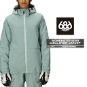 2025-26 686 WOMENS ATHENA INSULATED JACKET Dusty Marine シックスエイトシックス スノーボード ウェア ジ...
