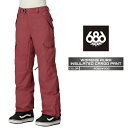 2025-26 686 WOMENS AURA INSULATED CARGO PANT Rose Wood シックスエイトシックス スノーボード ウェア パン...