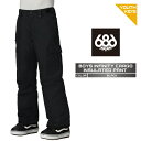2025-26 686 BOYS INFINITY CARGO INSULATED PANT Black シックスエイトシックス スノーボード ウェア パンツ キッズ ユース こども 25-26 日本正規品 予約商品