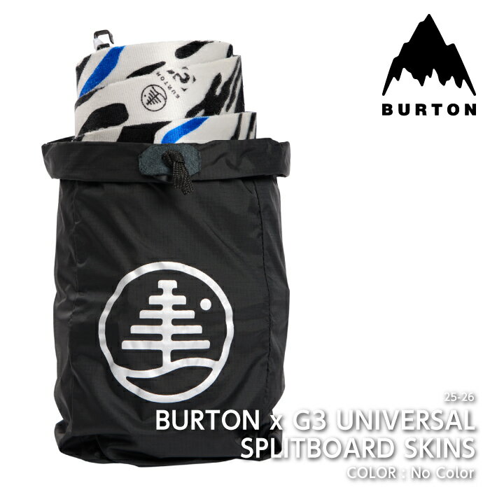 【Brand】 1977年、ジェイク・バートン・カーペンターによって設立された「BURTON SNOWBOARDS」は、革新的な製品や草の根活動、トップライダーの活躍を通じて、スノーボードを裏山の遊びから世界的なスポーツへと押し上げました。現在もバートンは、スノーボードギアやアパレル、バッグなど、年間を通じて活躍する高品質な製品を展開しています。 【Details】 1423716A03 No Color Performance splitboard skins that provide a balance of grip and glide for easy climbing. DETAILS: ・Universal synthetic plush balances grip and glide for use in all snow conditions ・Innovative laminated tip connector with low-profile, self-aligning stainless steel hands for secure and lightweight connection ・Low-profile, laminated tail strap with tail clip designed for improved fit with a variety of board shapes. Some board shapes require a tail clip update for a secure connection. ・Non-toxic, solvent free glue is good to -30°C ・XS fits 135cm - 152cm length splitboards; Small fits 146cm-160cm length splitboards; Medium fits 158cm-172cm length splitboards