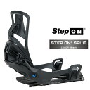 2025-26 BURTON MEN'S STEP ON SPLIT Black バートン ステップオン スプリット スノーボード ビンディング バインディング...