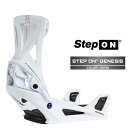 2025-26 BURTON MEN'S STEP ON GENESIS White バートン ステップオン ジェネシス スノーボード ビンディング バインディ...