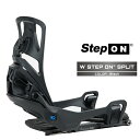 2025-26 BURTON WOMEN'S STEP ON SPLIT Black バートン ウィメンズ ステップオン スプリット スノーボード ビンディング...