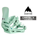 2025-26 BURTON MEN'S CARTEL X Soft Sage バートン カーテル エックス スノーボード ビンディング バインディング メンズ...