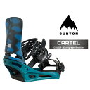 2025-26 BURTON MEN'S CARTEL Evergreen Shatter バートン カーテル スノーボード ビンディング バインディング メン...