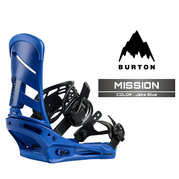 【全品ポイント10倍！要エントリー20日20:00～27日01:59迄】2025-26 BURTON MEN'S MISSION Jake Blue バートン ミッション スノーボード ビンディング バインディング メンズ 日本正規品 25-26