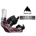 2025-26 BURTON WOMEN'S LEXA X Mulberry バートン レクサ エックス スノーボード ビンディング バインディング レディース...
