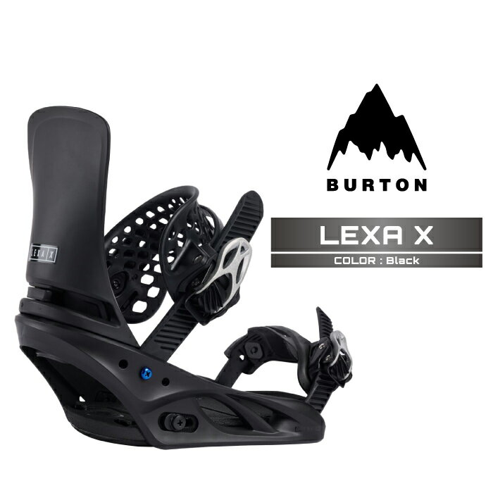 【全品ポイント10倍！要エントリー20日20:00～27日01:59迄】2025-26 BURTON WOMEN'S LEXA X Black バートン レクサ エックス スノーボード ビンディング バインディング レディース 日本正規品 25-26