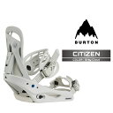 2025-26 BURTON WOMEN'S CITIZEN Gray Cloud バートン シチズン スノーボード ビンディング バインディング レディース ...