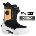 2025-26 BURTON MEN'S HIGHSHOT X STEP ON Orange Cream Multi バートン ハイショット エックス ステップオン スノーボード ブーツ メンズ 日本正規品 25-26 予約商品