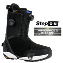2025-26 BURTON MEN'S WAVERANGE X STEP ON Black バートン ウェーブレンジ エックス ステップオン スノーボード ブ...