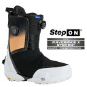 2025-26 BURTON MEN'S WAVERANGE X STEP ON Orange Cream Multi バートン ウェーブレンジ エックス ステ...