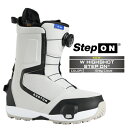 2025-26 BURTON WOMEN'S HIGHSHOT STEP ON Gray Cloud バートン ハイショット ステップオン スノーボード ブーツ レディース 日本正規品 25-26 予約商品