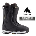 2025-26 BURTON MEN'S DRIVER X Black バートン ドライバー エックス スノーボード ブーツ メンズ 日本正規品 25-26 予約商品