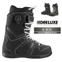 2025-26 DEELUXE D.N.A. Essential Black ディーラックス ディーエヌエー スノーボード ブーツ メンズ レディース 日本正規...