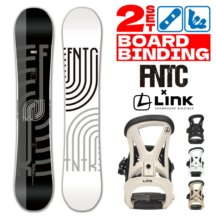 スノーボード ビンディング 2点セット 2025-26 FNTC TNT R Black - GRD-2 エフエヌティーシー ティーエヌティー メンズ レディース 25-26 日本正規品