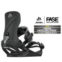 2025-26 JONES MEN'S MERCURY FASE Stealth Black ジョーンズ マーキュリー フェイズ スノーボード ビンディング バ...