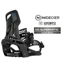 2025-26 NIDECKER OG-SUPERMATIC Black ナイデッカー オージー スーパーマティック スノーボード ビンディング バインディング...