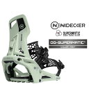2025-26 NIDECKER OG-SUPERMATIC Mint ナイデッカー オージー スーパーマティック スノーボード ビンディング バインディング ...