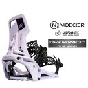 2025-26 NIDECKER OG-SUPERMATIC Heather ナイデッカー オージー スーパーマティック スノーボード ビンディング バインディ...