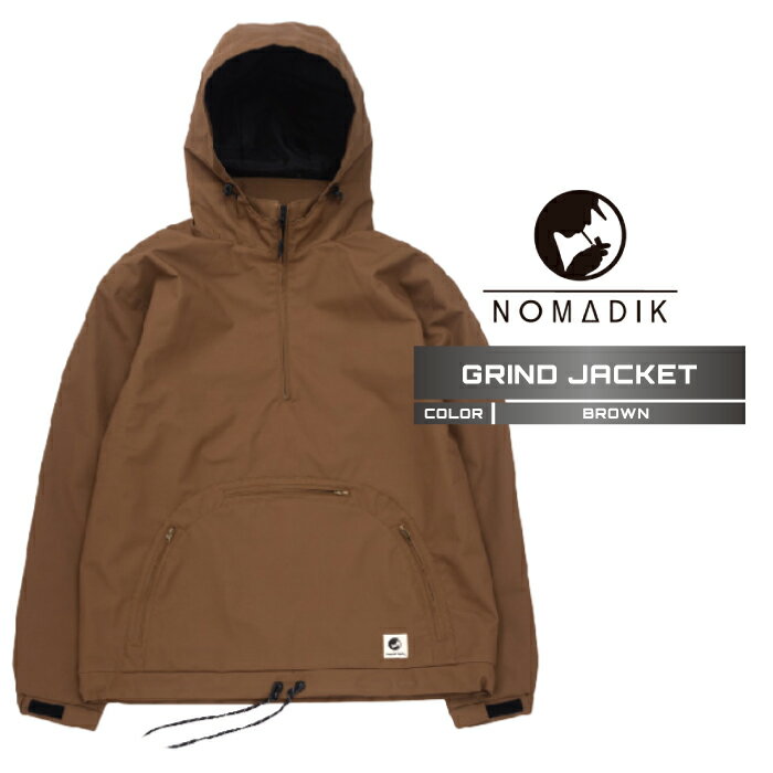 2025-26 NOMADIK GRIND JACKET Brown Υޥǥå Ρܡ  㥱å  ǥ 2...