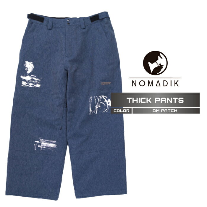 2025-26 NOMADIK THICK PANTS Dm Patch Υޥǥå Ρܡ  ѥ  ǥ 2...