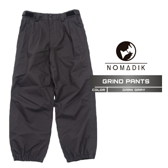 2025-26 NOMADIK GRIND PANTS Dark Grey Υޥǥå Ρܡ  ѥ  ǥ ...