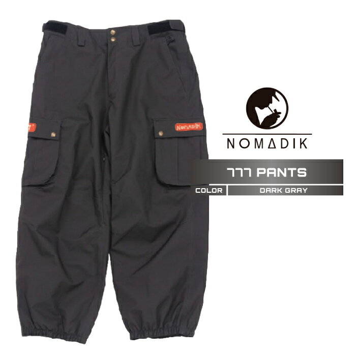 2025-26 NOMADIK 777 PANTS Dark Grey Υޥǥå Ρܡ  ѥ  ǥ 25...