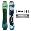 2025-26 RIDE MODERATOR ライド モデレーター スノーボード 板 メンズ レディース 日本正規品 25-26 予約商品