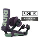 2025-26 RIDE SPECTER Purple ライド スペクター スノーボード ビンディング バインディング メンズ 日本正規品 25-26 予約商品