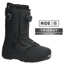 2025-26 RIDE TRIDENT Black ライド トライデント スノーボード ブーツ メンズ 日本正規品 25-26 予約商品