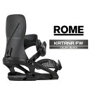 2025-26 ROME SDS KATANA FW Black ローム カタナ フルラップ スノーボード ビンディング バインディング メンズ レディース 日...