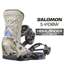 2025-26 SALOMON HIGHLANDER Rainy Day サロモン ハイランダー スノーボード ビンディング バインディング メンズ レディース...