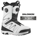 2025-26 SALOMON LAUNCH BOA SJ BOA Black White サロモン ローンチ スノーボード ブーツ メンズ 日本正規品 25-...