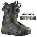 2025-26 SALOMON LAUNCH BOA SJ BOA Black Olive サロモン ローンチ スノーボード ブーツ メンズ 日本正規品 25-...