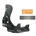 2025-26 UNION ATLAS STEP ON Black ユニオン アトラス ステップオン スノーボード ビンディング バインディング メンズ 日本正...