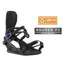 2025-26 UNION SOURCE FC Fc Black ユニオン ソース エフシー スノーボード ビンディング バインディング メンズ 日本正規品 2...