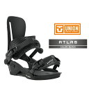 2025-26 UNION ATLAS Black ユニオン アトラス スノーボード ビンディング バインディング メンズ レディース 日本正規品 25-26 ...