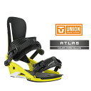 2025-26 UNION ATLAS Hype Yellow ユニオン アトラス スノーボード ビンディング バインディング メンズ レディース 日本正規品 ...