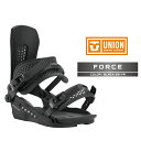 2025-26 UNION FORCE Black 20 Yr ユニオン フォース スノーボード ビンディング バインディング メンズ 日本正規品 25-26 ...