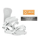 2025-26 UNION FORCE CLASSIC White ユニオン フォース クラシック スノーボード ビンディング バインディング メンズ 日本正規...