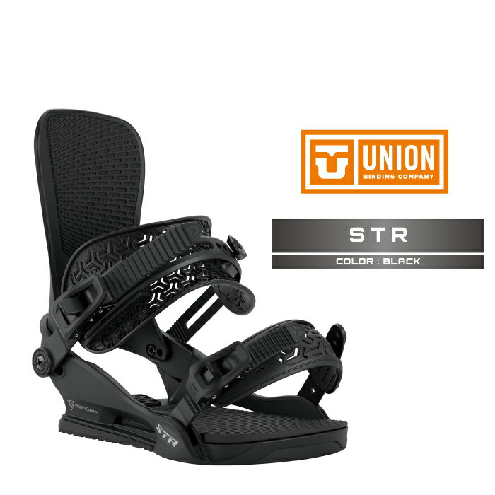 【全品ポイント10倍！要エントリー20日20:00～27日01:59迄】2025-26 UNION STR Black ユニオン エスティアール スノーボード ビンディング バインディング メンズ 日本正規品 25-26