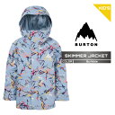 2025-26 BURTON KIDS' SKIMMER JACKET Scribble バートン スノーボード ウェア ジャケット キッズ ユース こども 25-26 日本正規品