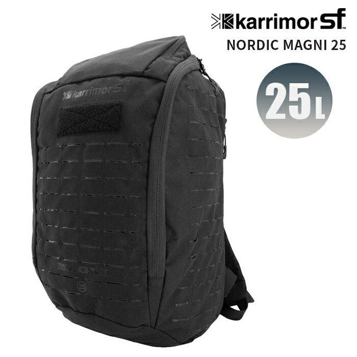 karrimor SF NORDIC MAGNI 25 Black カリマー SF ノルディック マグニ 25 ブラック バックパック リュック バッグ ミリタリー アウトドア キャンプ