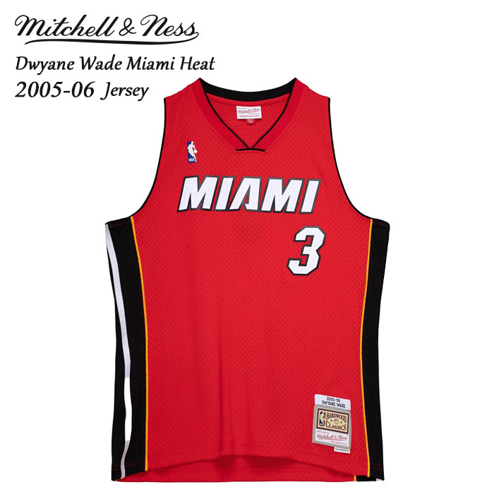 ミッチェルアンドネス マイアミ ヒート ドウェイン ウェイド 2005-06 スウィングマン ジャージー Mitchell Ness NBA Swingman Dwyane Wade Miami Heat Alternate 2005-06 Jersey